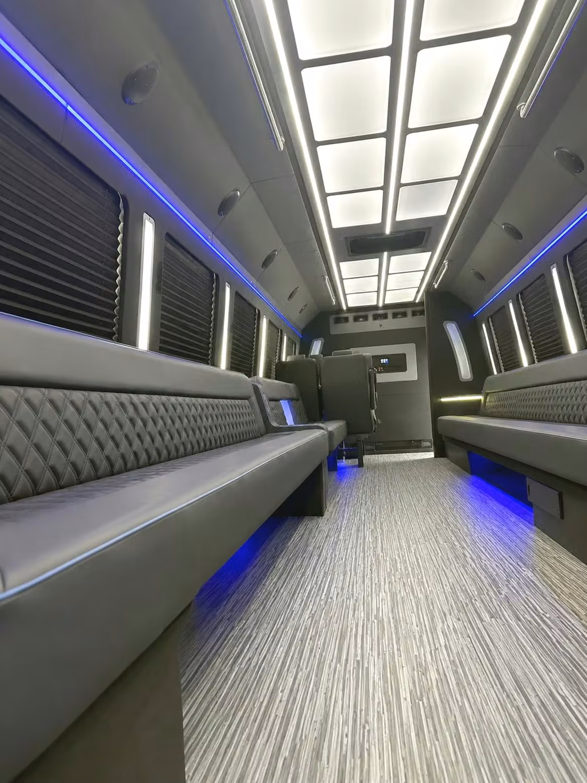 party buses for high school prom groups across forsyth county