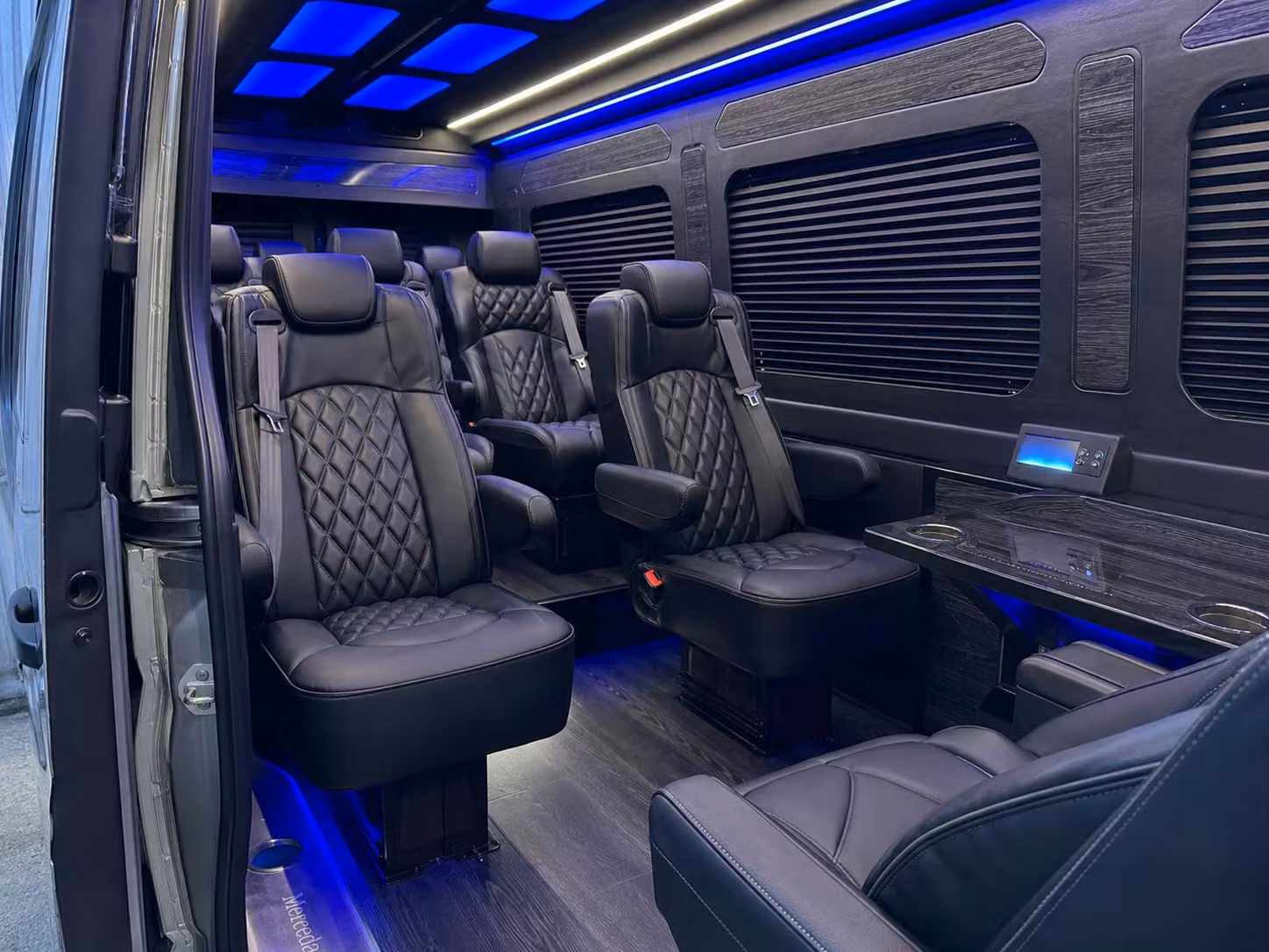 sprinter van transportation for groups and events across winston salem